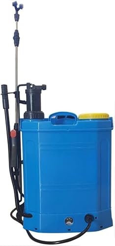 NEBULIZZATORE POMPA A SPALLA ELETTRICA MANUALE BATTERIA 16LT IRRAROTRICE 12V