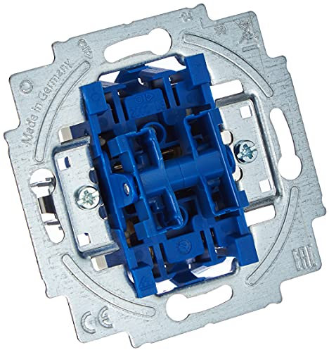 Busch-Jaeger Doppelwippenschalter BUSC UP-Serienschalter 2000/5 US, Vvv.