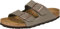 BIRKENSTOCK ARIZONA Birko-Flor Nubuck, Unisex Adults' Sandals, Grey (Stone), 5 UK (38 EU)