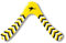 Bumerang „BoomerangFanSPIRIT-R“ 30,5 cm, für Rechtshänder