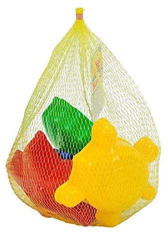 Simba 107101146-4 Sandformen im Netz, 10-12cm, Sandkasten, Sandspielzeug