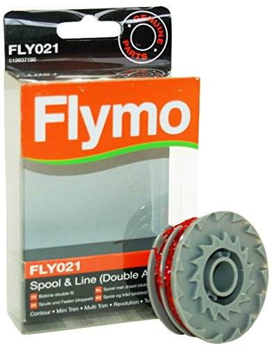 Flymo Genuine Part Number 5139371909 Strimmer Double 3 Drawer #and Trimmer Line FLY021 Automatic/Power Supply Replacement Strimmer Line
