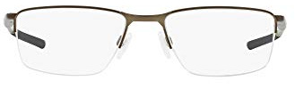 Oakley Men's Ox3218 Socket 5.5 Rectangular Prescription Eyeglass Frames