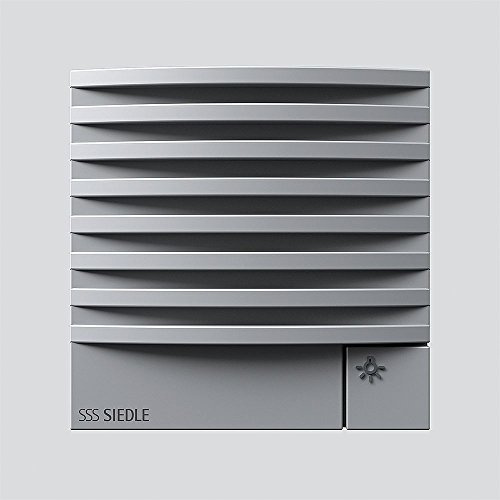 Siedle Türlautsprechermodul 6 und N-Technik, TLM 611-02 SM, Silber-metallic, 4831384