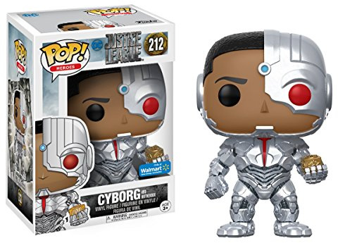 Funko POP! Marvel : Justice League – Cyborg – Vinyl Figur 9cm
