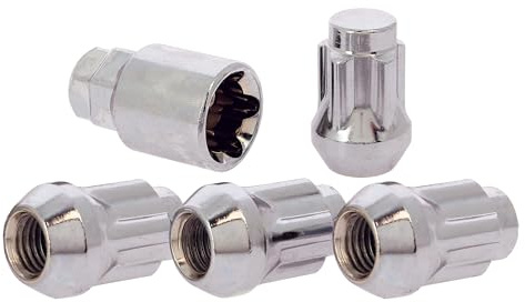 S SUMEX Tuercas Antirrobo Ruedas M12x1,50 Tipo B Seguridad para Llantas de Coche, Alta Resistencia y Protección Antirrobo