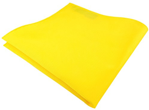 TigerTie Designer Einstecktuch in einfarbig Uni Rips gemustert - Stecktuchgröße 30 x 30 cm