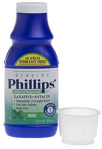 Bayer - Phillips Du Lait De Magnésie Menthe Fraîche, Menthe Fraîche 12 Oz Pour Digestion