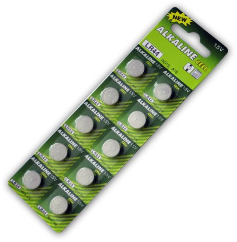 10er Pack AG13 Knopfzelle McPower 1,5V Blister