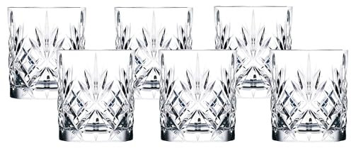 Lot de verres à vin - Cristal RCR - Collection Melodia Dual Old Fashioned Double Old Fashion