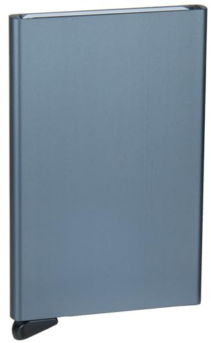 Secrid Kartenetui Cardprotector mit RFID-Schutz in der Farbe Titanium in der Größe 6,3x10,2x0,8 cm, C-Titanium