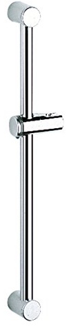 GROHE Relexa - Brausestange 600mm (mit Wandhaltern, Höhenverstellung über Feststellmutter, langlebige Oberfläche), chrom, 28620000