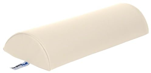 Sport-Tec Halbrolle Lagerungsrolle Lagerungskissen mit Kunstlederbezug 50x18x9 cm