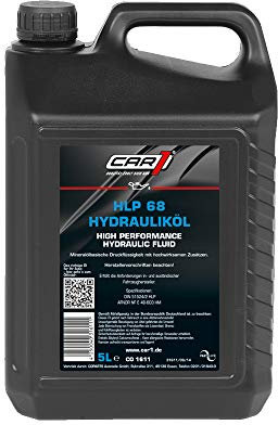 CAR1 Hydrauliköl HLP 68 High Performance Mineralölbasis Hydrauliksystem 5L