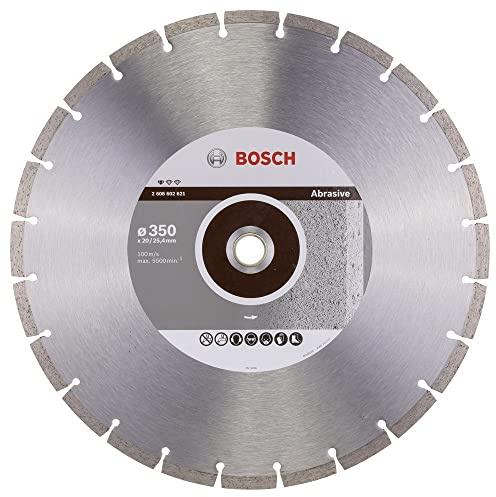 Bosch Accessories 2608602621 Disque à tronçonner diamanté standard for abrasive 350 x 20/25,40 x 2,8 x 10 mm