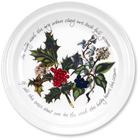 Portmeirion Holly And Ivy Dinner Plate
