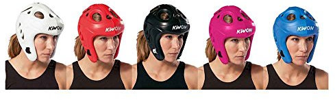 KWON Kopfschutz Shocklite, Versch. Farben Schwarz S/M