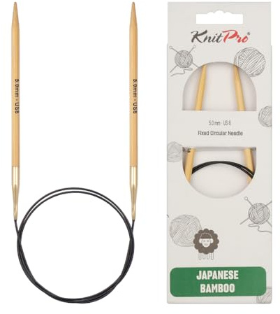 KnitPro Bamboo Fixed Circular Needles 16 (40cm) | 5.00mm