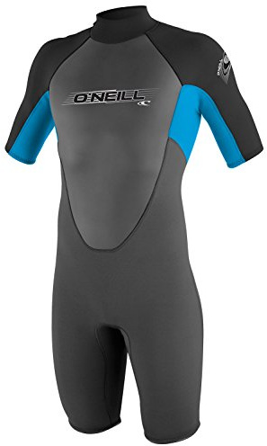 O'Neill våtdräkter pojkar neoprenplagg ungdomsreaktor 2 mm S/S vår, grafit/tahiti/svart, 16