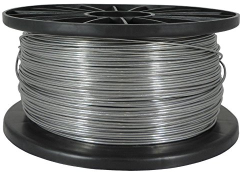 Koll Living 0995-018 Aludraht Drahtlitze 400 m l 1,8 mm Durchmesser l Wahnsinnige Leitfähigkeit von 0,015 Ohm/m