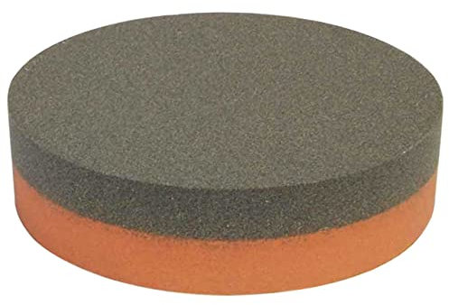 Norton 61463685545 (IB64) India AO Combination Grit Sharpening Benchstone, Aluminum Oxide Abrasive, Coarse/Fine Grits, Orange/Brown Colors, 4 x 1 x 1