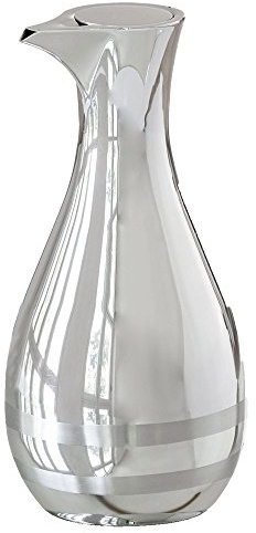 Weis 15708 Ölkanne bauchige Form, Edelstahl, Silber, 5 x 5 x 16 cm