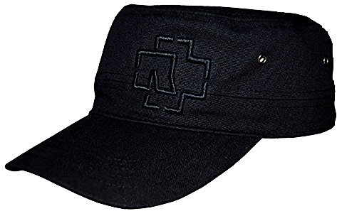 Rammstein Army Cap schwarz, Offizielles Band Merchandise