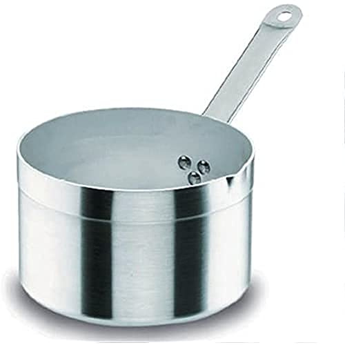 LACOR 20217 - Cazo Recto Alto Chef Aluminio 16 cms - Cocina Profesional | En aluminio ligero, para salsas, leche y raciones pequeñas; ideal para cocina profesional y uso diario en casa