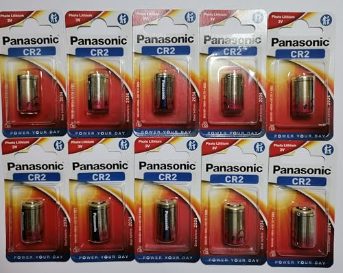 Panasonic CR2 Batterien 10 Stück