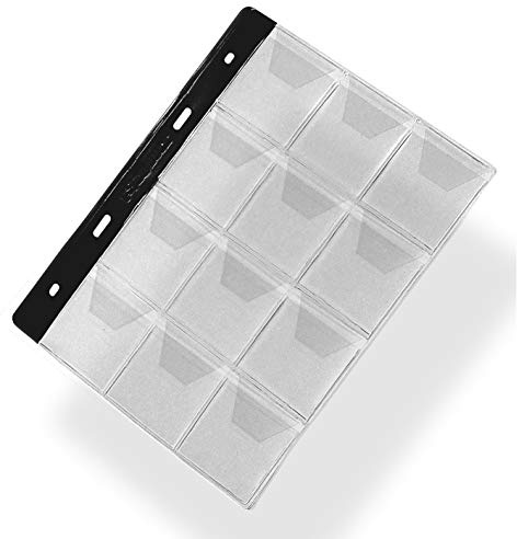 Schulz 10 extra refil coins page pocket size 45x45mm coins album type standard 221 and series E