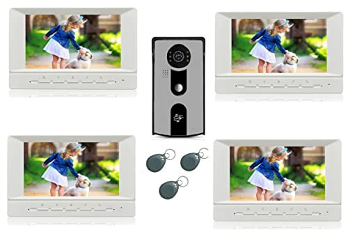 Videocitofono Villa con 4 Post interni