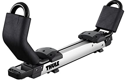 Thule Hullavator Pro Kajakständer Mit Hubhilfe Aluminium Black, One-Size