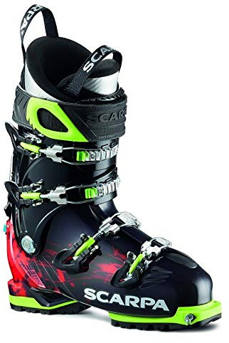Scarpa Freedom SL Herren Skischuhe, Anthracite/Red Orange, 27