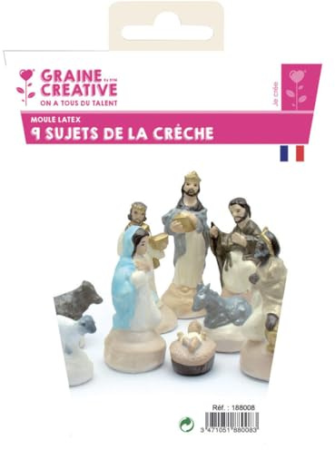 Crea de modo simple las figuras para tu Belén/nacimiento con estos moldes.