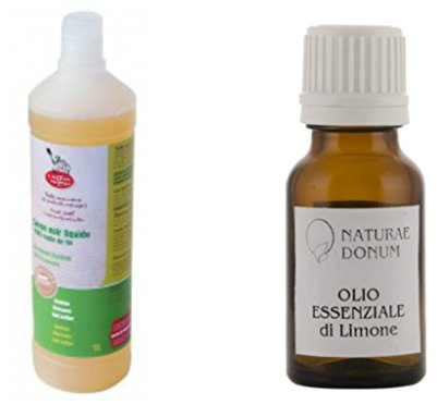 Biologische groen/zwarte Zeep - Lijnzaadolie