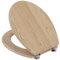 FERIDRAS 183001-B Copriwater, Legno, Acero, 5x37x45 cm