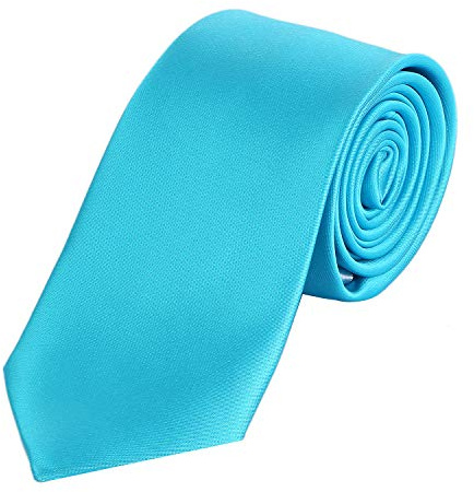 DonDon Krawatte 7 cm für Herren klassische Krawatte für Büro oder festliche Veranstaltungen