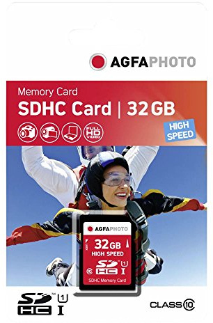 AgfaPhoto High Speed Class 10 SDHC 32GB Speicherkarte