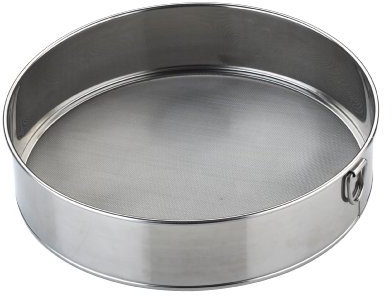 Mehlsieb - Sieb - Edelstahl - 16 cm 5 cm