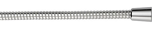 Delta Faucet U494R-60-PK 60-Inch UltraFlex R White/Chrome Ribbon Hose, Chrome
