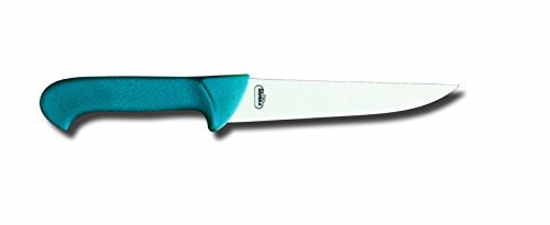 8150-Coltello scanno costa diritta manico plastica cm 14