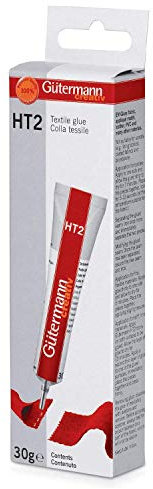 Gütermann Textilkleber, Transparent, 30 g, 2 Stück