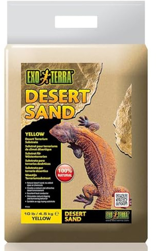 Exo Terra Desert Sand, 10-Pound, Yellow
