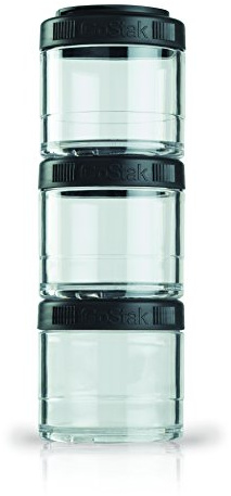 BlenderBottle GoStak 100cc 3Pak - Black Color Black Style: 100cc 3-Pak, Model: C00315