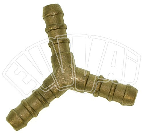 RACCORDO A 3 USCITE VIE DIAM 8 MM PER TUBO GAS GPL BOMBOLA CUCINA FORNELLONE