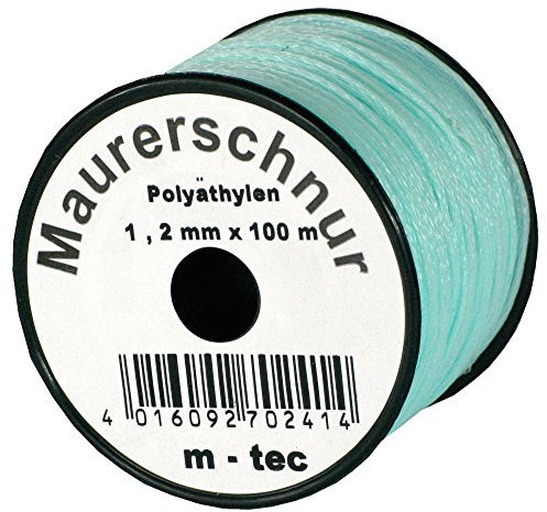 Lot-Maurerschnur 100 m x Ø 1,2 mm Grün