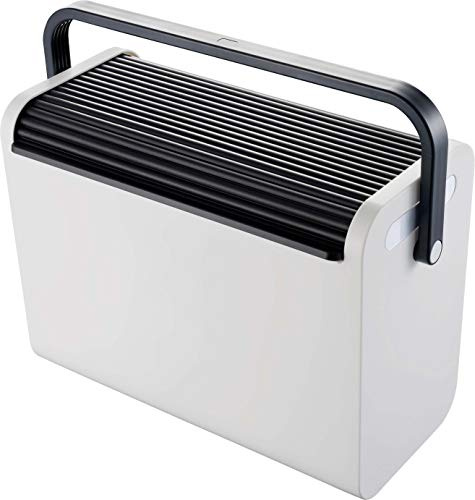 helit H6110198 - MobilBox „the mobile box“, schwarz / lichtgrau | Transportbox für Dokumente, Unterlagen und Büromaterial