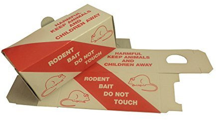 PCD Cardboard Mouse Bait Boxes x 10