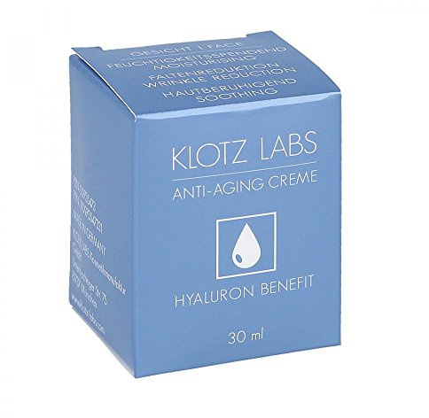 Klotz Labs Hyaluron Benefit Anti-Aging Creme, 1er Pack (1 x 30 ml)