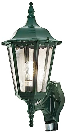 Konstsmide Wandleuchte Firenze | grün | Bewegungsmelder | outdoor | 7236-600, 22 x 29 x 48 cm
